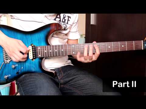 How to play : Hail to the King Solo Lesson Part 2/2 By Nut