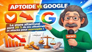 Aptoide vs Google, le store alternatif attaque Google pour monopole !