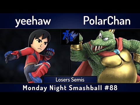 MNS # 88 | yeehaw (Mii Brawler) vs PolarChan (King K Rool) | LSF | SSBU Smash Ultimate