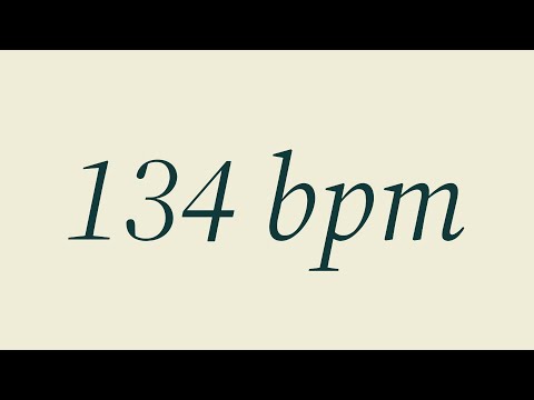 Metronome - 134 bpm