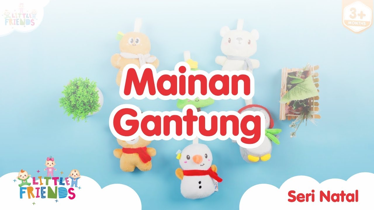 Mainan Gantung Natal Series Little Friends