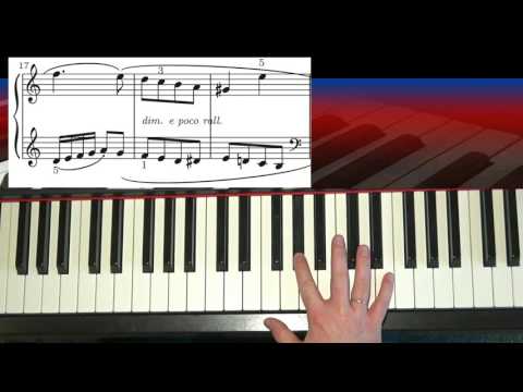 Learn To Play Arabesque (J.F. Burgmuller) - Piano Tutorial Part 2