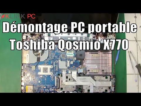 comment ouvrir pc portable toshiba