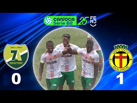 CARIOCA SÉRIE B2 PROFISSIONAL (2025) - TAÇA MARACANÃ - 6ª RODADA - 7 DE ABRIL 0X1 SANTA CRUZ