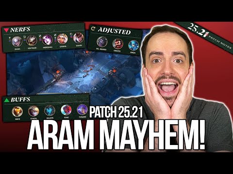 ARAM + Arena = ARAM MAYHEM! (Neuer Modus) | Patch Notes 25.21 Rundown