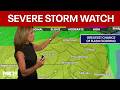 Philly weather forecast: Severe storm watch, extended flood watch and excessive rainfall