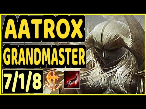 EXILEH (AATROX) vs AKALI - 7/1/8 KDA MID GAMEPLAY - EUW Ranked GRANDMASTER