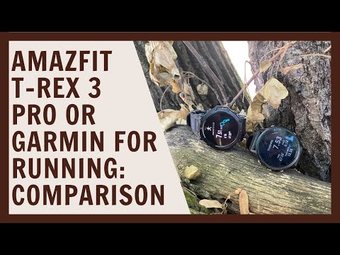 Amazfit T-Rex 3 Pro or Garmin for running: Hands on comparison