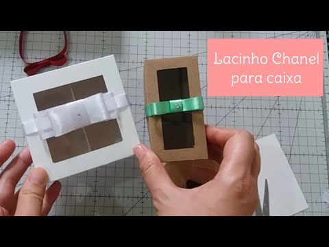 Como fazer LAÇO CHANEL de fita de cetim - Simples e Duplo - DIY