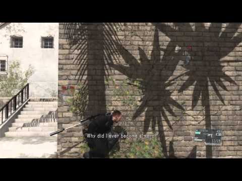 METAL GEAR SOLID V: THE PHANTOM PAIN Lufwa Valley Mansion Infiltration with D-Dog
