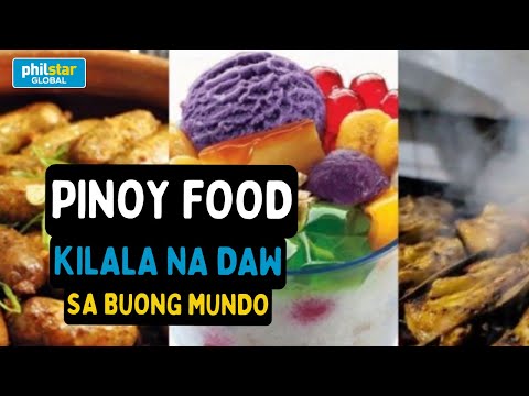 Pinoy food, priority tourism project ng Department of Tourism