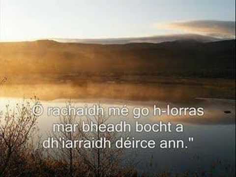 Gaelic song - Sláinte na nÉanach (Cór Thaobh a' Leithid)