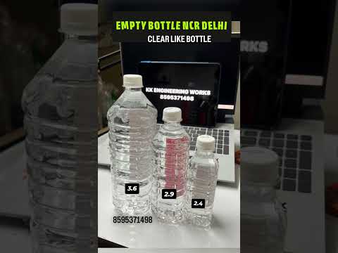 Clear Water Bottle