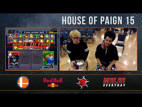 House of Paign 15 - Cup (Ganondorf) vs. Birdman (Captain Falcon) - SSBM - Money Match