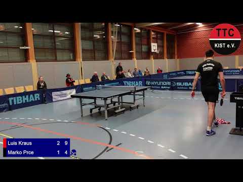 Tischtennis REGIONALLIGA SÜD | TTC Kist vs SpVgg Thalkirchen