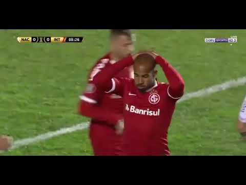 lo mejor del partido del nacional vs internacional copa de libertadores