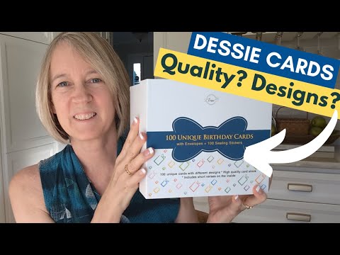 QUALITY & DESIGN Review of Dessie 100 Unique Birthday Cards #ad