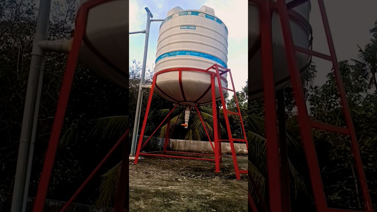 Low Budget Stand For Water Tank #shorts #watertankstand #fabrication #weldingwork