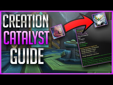 The Creation Catalyst TIER SET Crafting is out SOON! | Creation Catalyst 9.2 Guide