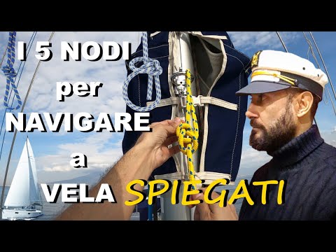 KNOTS FOR SAILING ⛵ TUTORIAL knots - The bowline knot and basic knots for your sailing license⚓