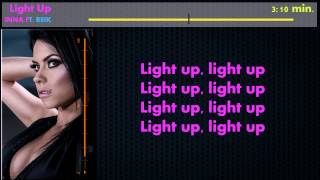 Light up - Inna ft. Reik Lyrics HD
