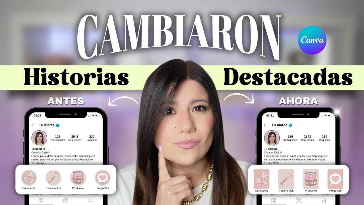 Diseña las portadas de tus HISTORIAS DESTACADAS en Instagram 💕(Nuevo formato)