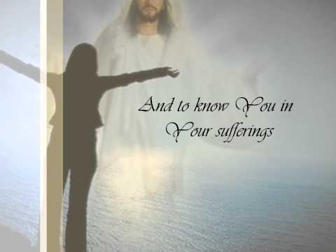 All I once held dear [Knowing you Jesus] lyrics - author unknown