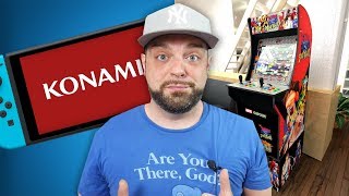 Konami CANCELS Nintendo Switch Exclusive + NEW Arcade1Up REVEALED!