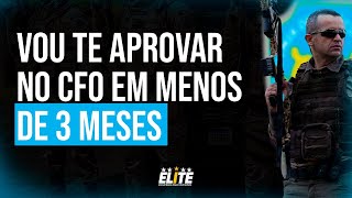 VOU TE APROVAR NO CFO PMBA EM MENOS DE 3 MESES !!!