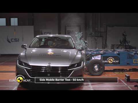 VW Arteon - Crash Tests 2017 - Unravel Travel TV