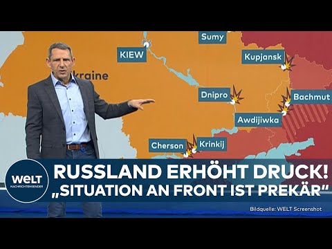PUTINS KRIEG: Massiver Druck auf Front! Russland stürmt weiter gegen Verteidigung der Ukraine