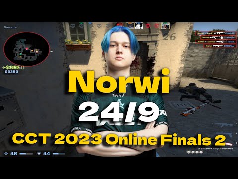 CSGO POV Aurora Norwi (24/9) vs Into the Breach (INFERNO) @ CCT 2023 Online Finals 2