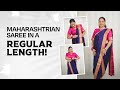 How To Drape A Regular Saree In Maharashtrian Style Dolly Jain Saree Tips