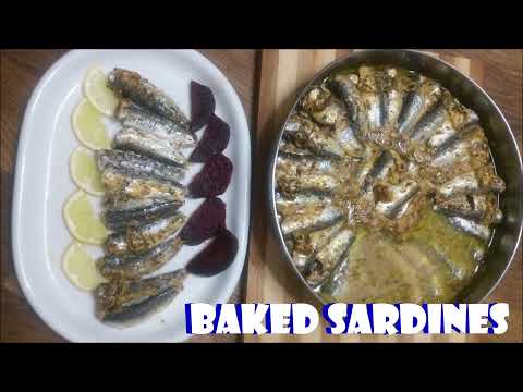 Sardines in the oven