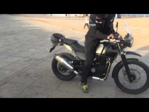 Royal Enfield The Himalayan Burnout