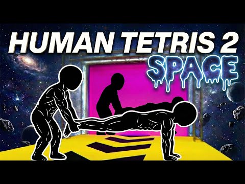 Couple's Reflex Test Gone VIRAL | HUMAN TETRIS SPACE | Immersive Interactive Challenge