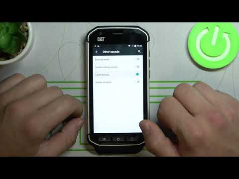 How to Turn On/Off Touch Sounds on CAT S40 – Customize Touch Sound