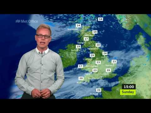 Sunday morning forecast 16/07/17