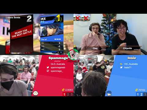 Pissmas3: Spammage vs Insie (Losers Semis)