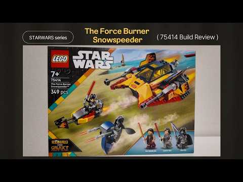 LEGO STARWARS The Force Burner Snowspeeder #lego #legostarwars #legobuild