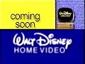 And Coming Soon From Walt Disney Home Video 1998 Present Logo VHS