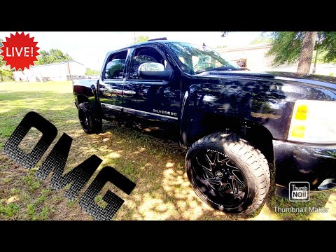 The BEST Leveling Kit | 22x12s on 33s -44 Offset | 2011 Silverado