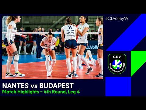 #CLVolleyW | NANTES VB vs Vasas Óbuda BUDAPEST - Match Highlights