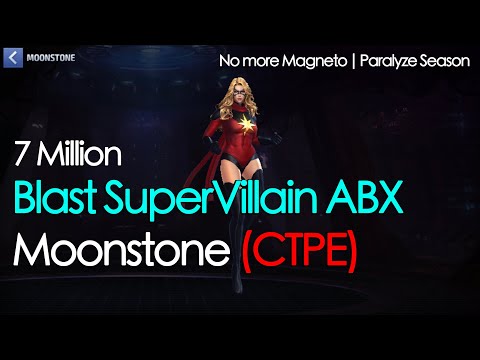 Blast Villain ABX with Moonstone | Paralyze Season | Marvel Future Fight