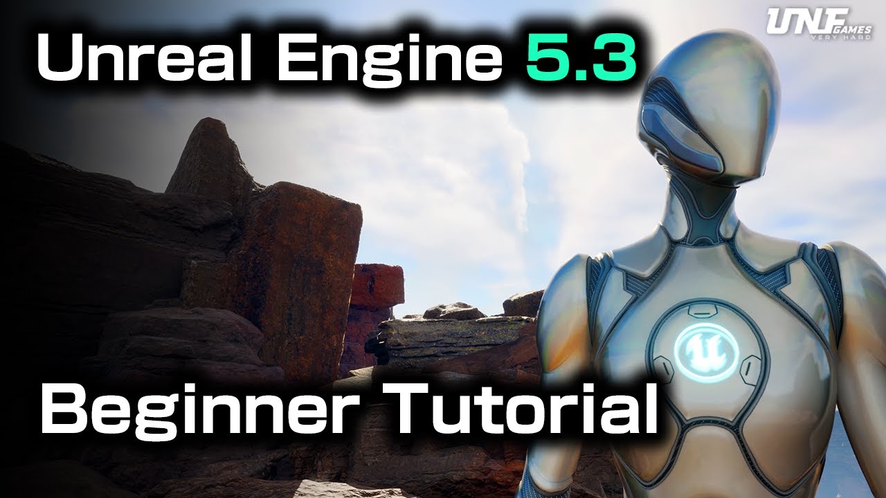 How to make a Game in Unreal Engine 5.3 - Complete Course for Beginners