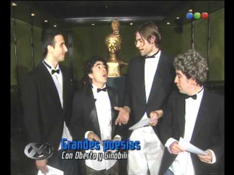 "Grandes Poesías" con Oberto y Ginobili - Videomatch