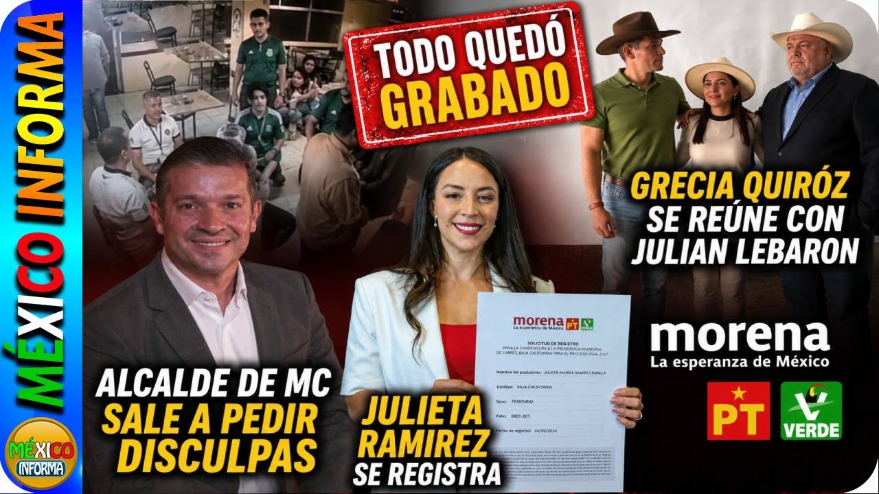 SALE VIDEO DE ALCALDE DE MC. SE DISCULPA TRAS ABUSO A MESERO. MORENA REGISTRA A ASPIRANTES.