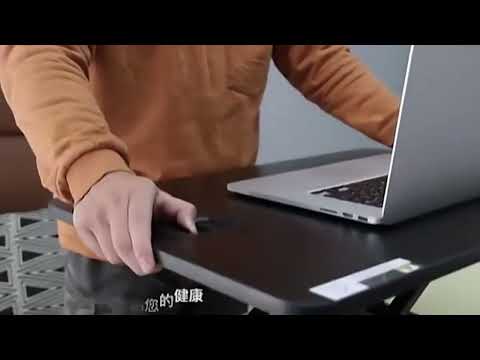 Height-Adjustable Ergonomic Stand-up Desktop WorkStation Converter