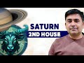 Saturn In 2nd House Never Trust Your Servant Prediction Technique In 2 Minutes