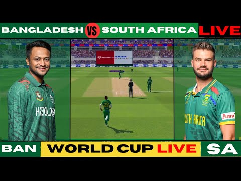 Bangladesh vs South Africa Live Score | World Cup 2023 | BAN vs SA Live | ICC World Cup Match Live